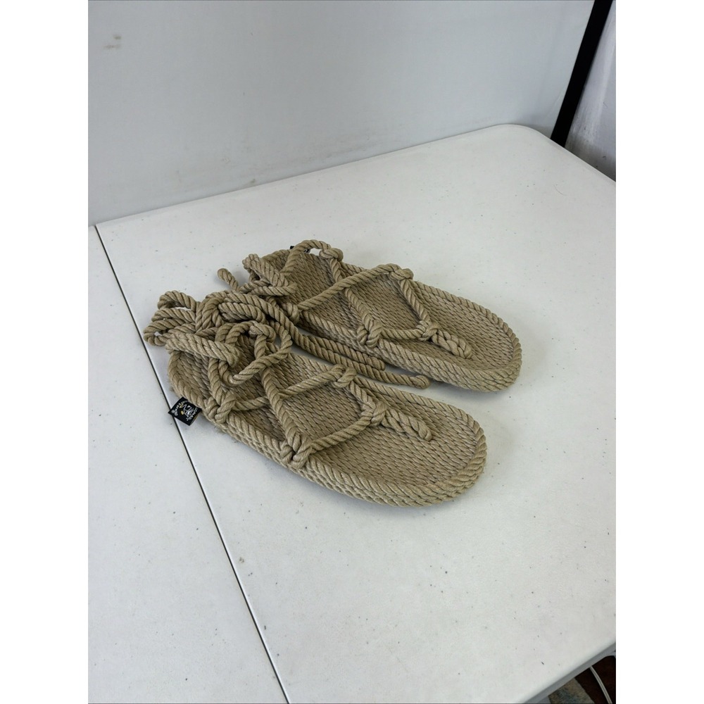 Nomadic State of Mind Size ROMANO Rope Sandals  CAMEL Women Size 8.5/9  39 EU